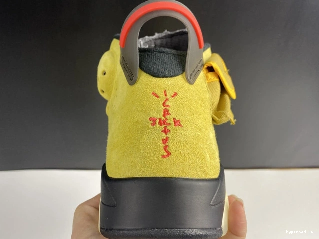 SCOTT TRAVIS AIR CN1084-300 X YELLOW 6 JORDAN 0728